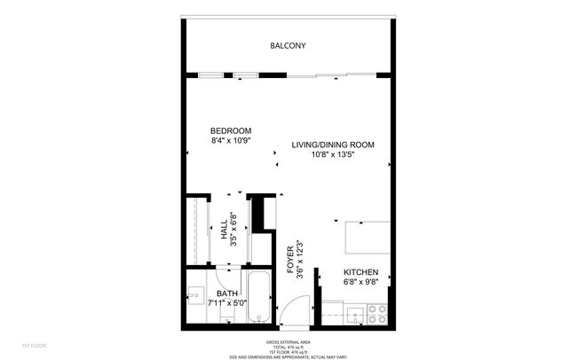 Floorplan - Berkeley Park Apartments