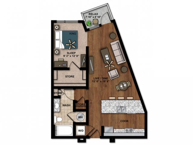 Floorplan - AMLI Ponce Park