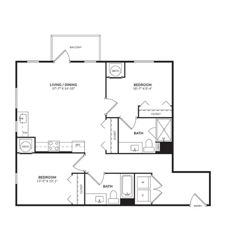 Floorplan - Windsor 3000 Huron