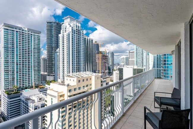 Balcony - 1200 Brickell Bay Dr