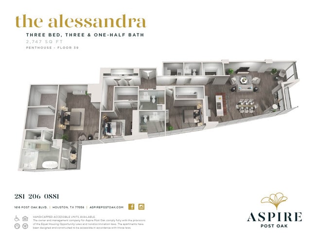 Floorplan - Aspire Post Oak
