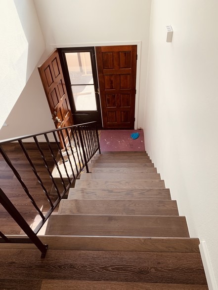 Stairs to 1st floor - 3912 Haussman Ct