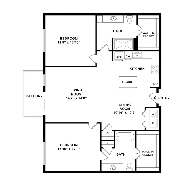 Floorplan - Cortland at West Village