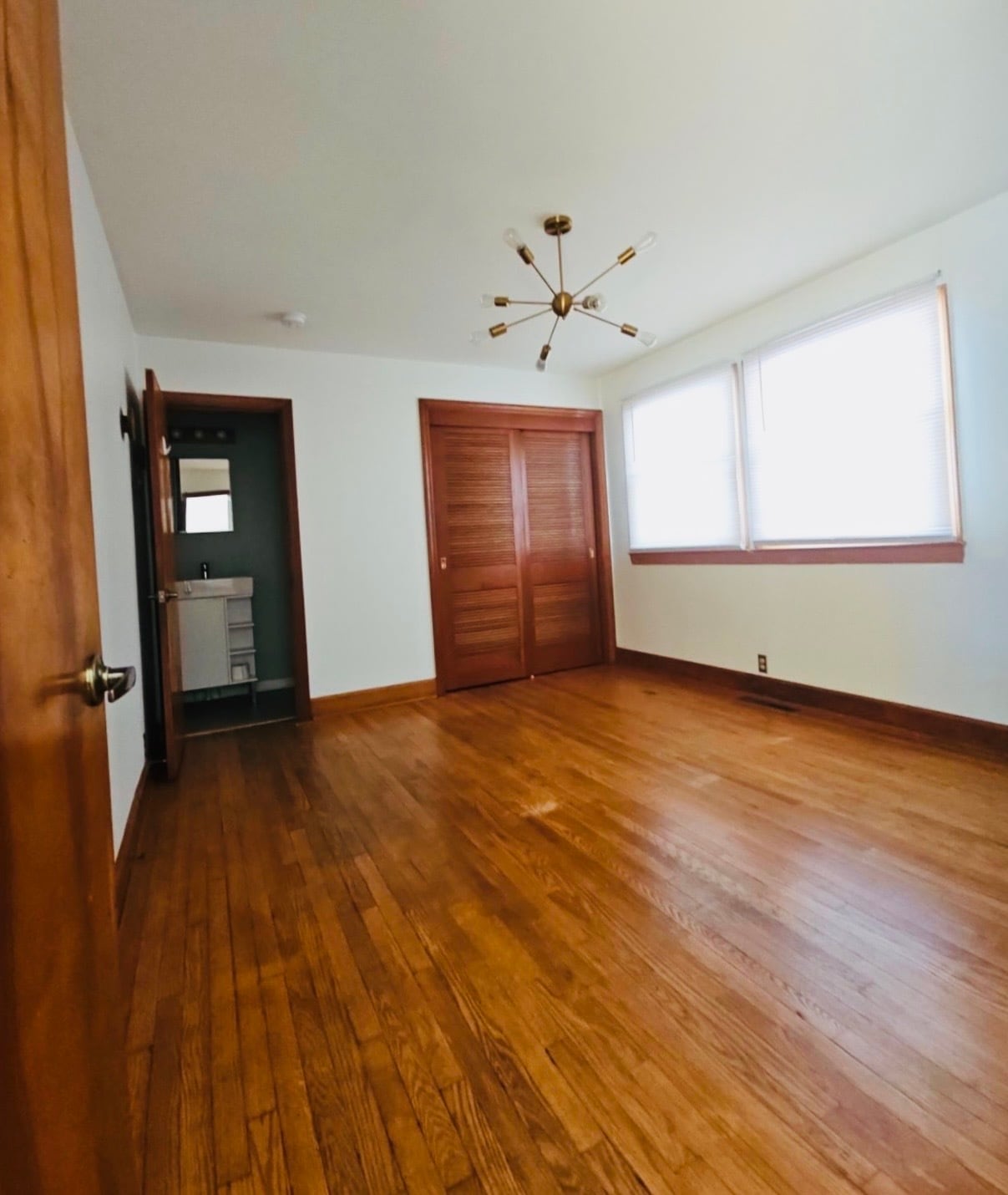 Primary Bedroom & Half Bath - 5313 Penny Rd