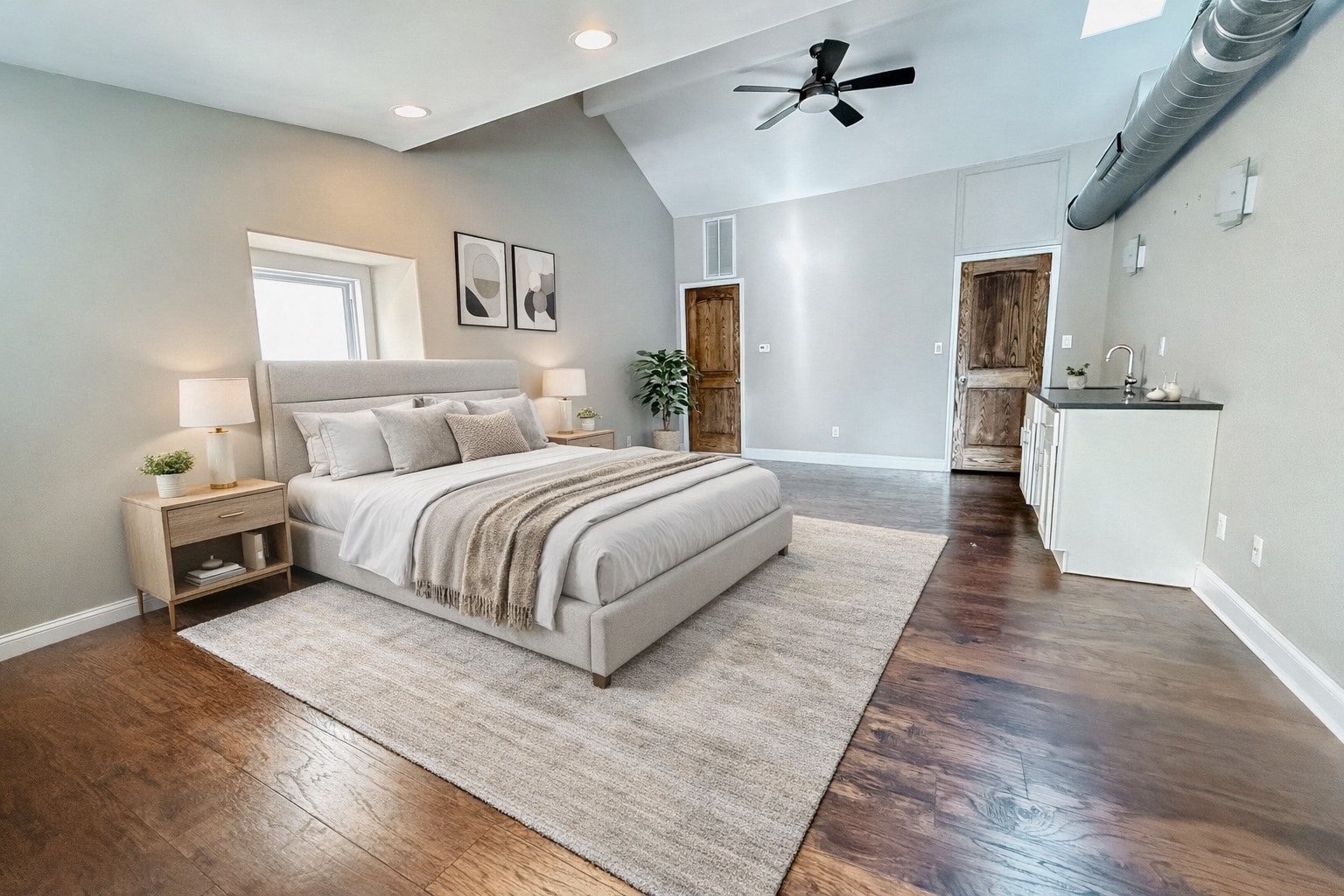 Primary Bedroom (staged) - 4254 Terrace St