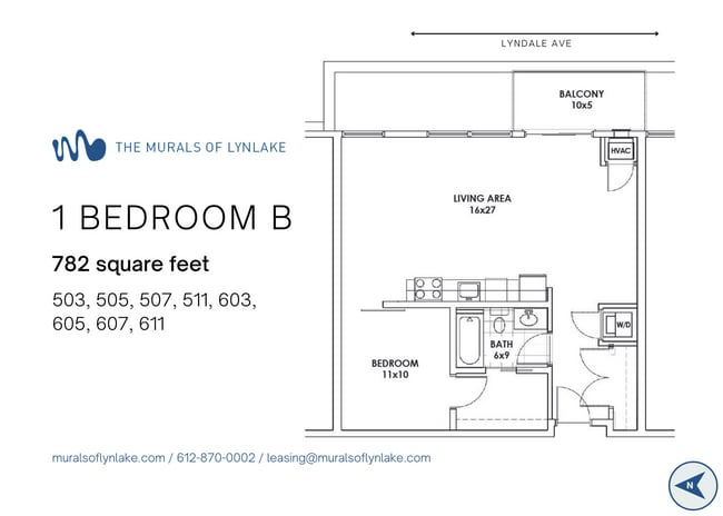 Floorplan - The Murals of LynLake