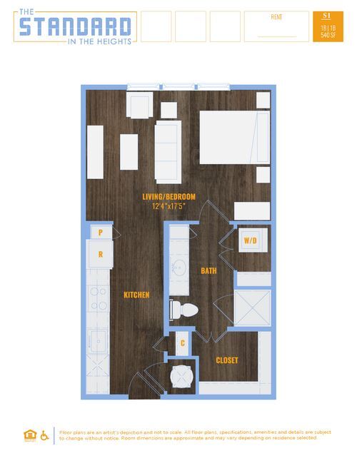 Floorplan - Standard in the Heights