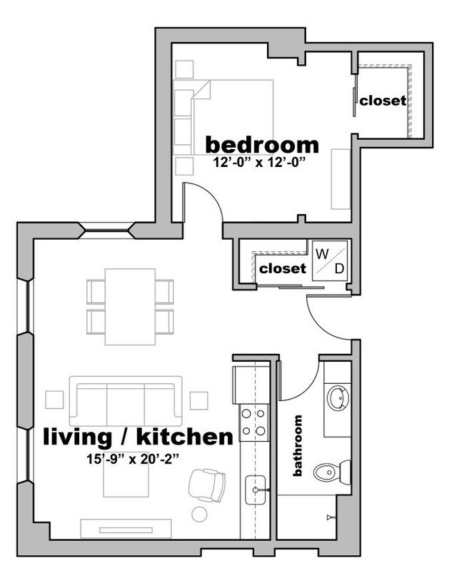 Floorplan - Lofts on Prospect