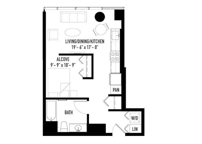 Floorplan - Halsted Flats