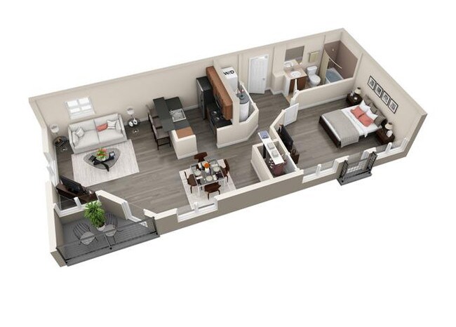 Floorplan - Post Alley Court