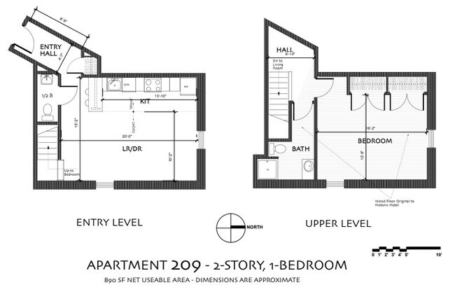 Floorplan - Hotel Grafton Apartments