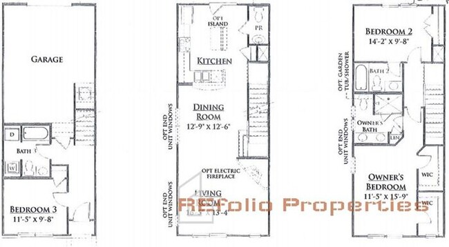 Building Photo - Lovely 3 Story 3 Bedroom 3.5 Bath 1 Car-Ga...