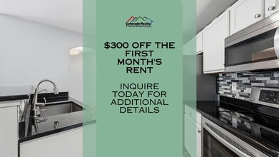 Building Photo - $1,845.95 with $300.00 off the first month's rent, $2 Beds - 2 Bath, Condo in Aurora with in Unit...