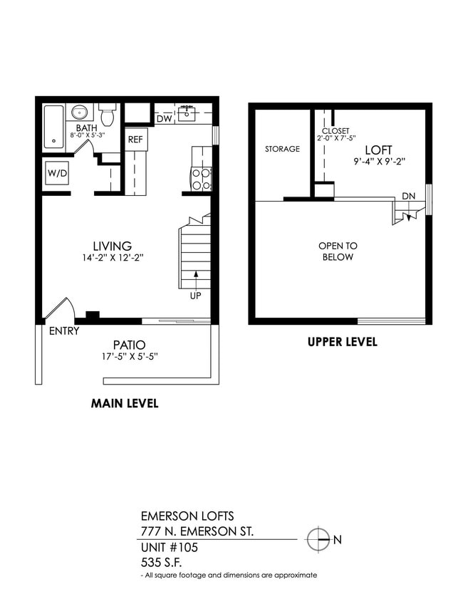 Floorplan - Emerson Lofts