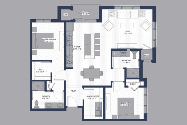 Floorplan - Frost English Silver 55+