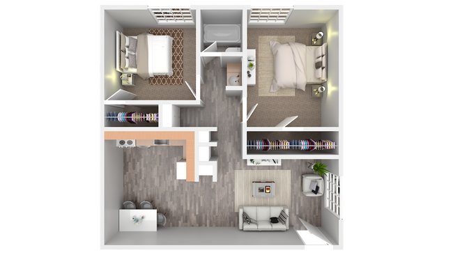Floorplan - Heatherstone Apartments