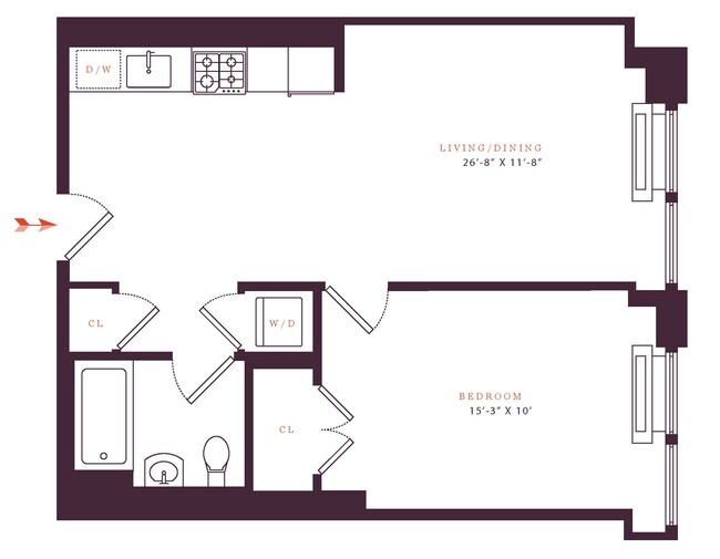 Floorplan - The Nathaniel