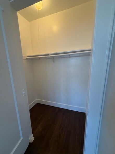 Closet is 8.5' high and 5'x3.5'. - 700 Mason St