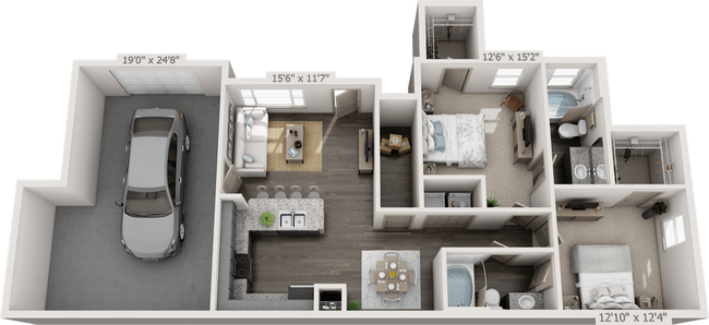 Floorplan - The Sarah by ARIUM