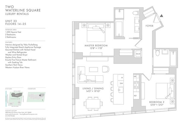 Floorplan - Waterline Square