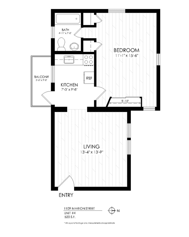 Floorplan - Cross Park Apartments