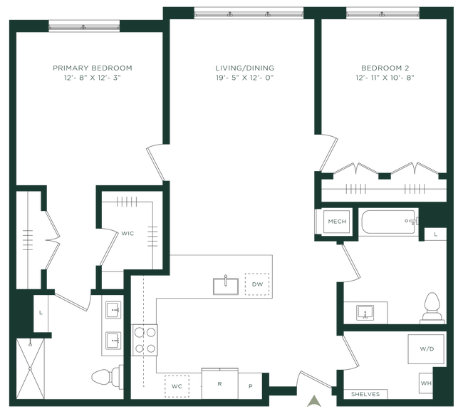 Floorplan - The Pearl at Station Bay