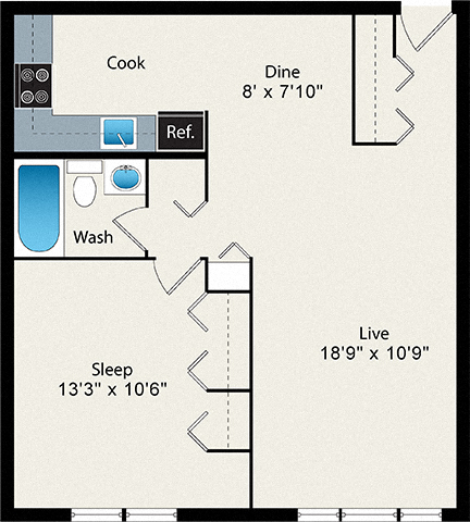 Floorplan - Reside on Stratford