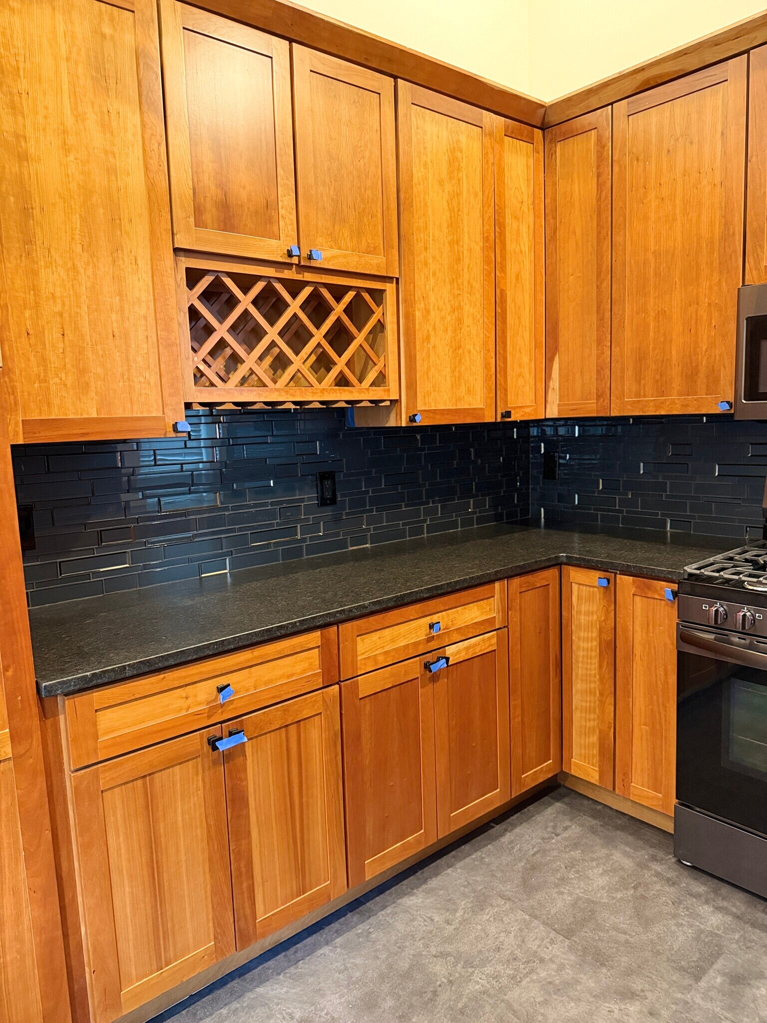 Built in Wine Rack - 218 Brown St