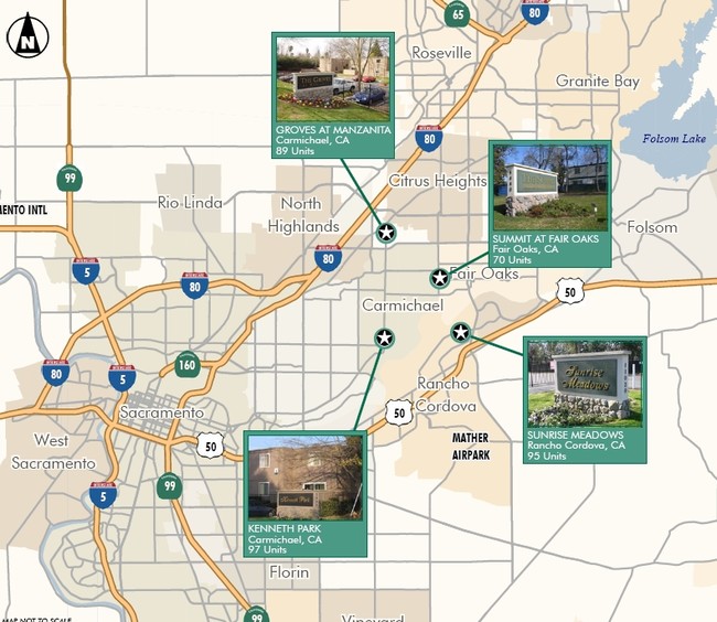 Area Map - Groves at Manzanita