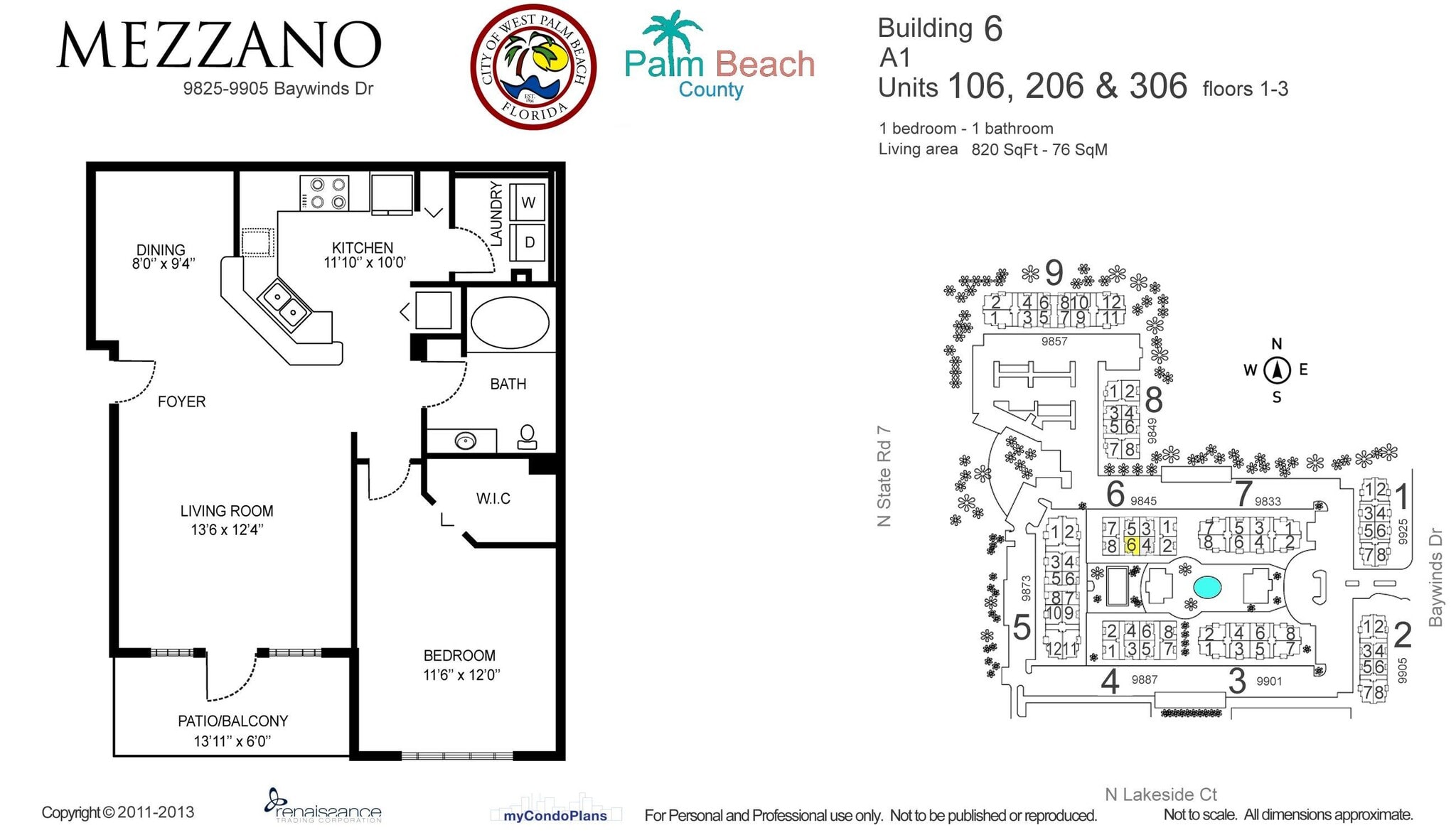 Floor Plan - 9901 Baywinds Dr