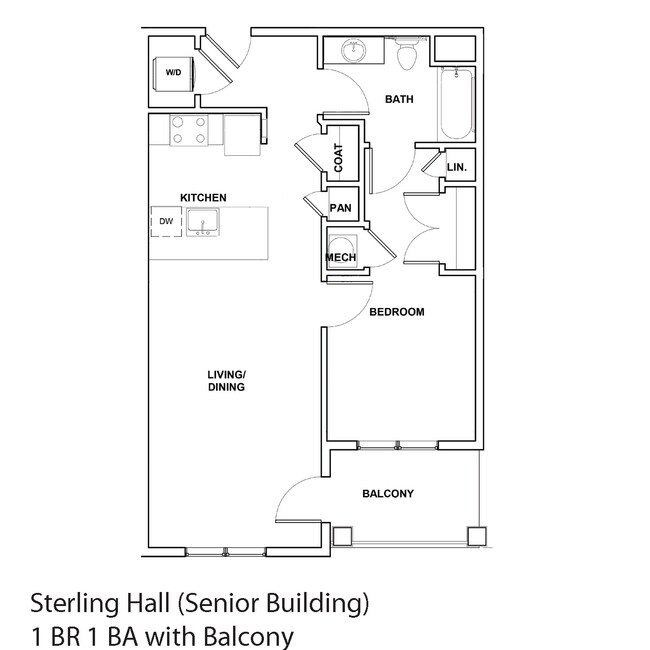 Floorplan - Foundry Square Apartments