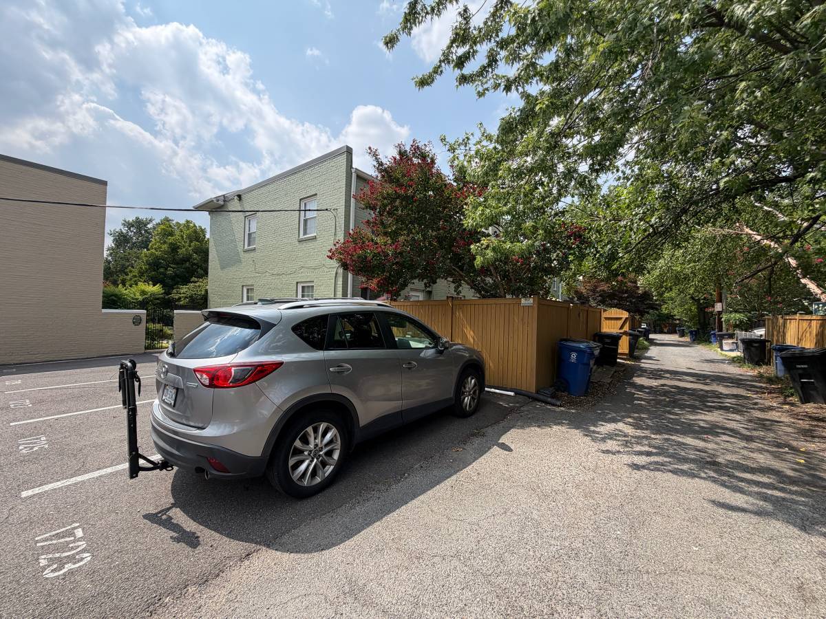 Parking spot steps from back entrance - 1723 N Cliff St