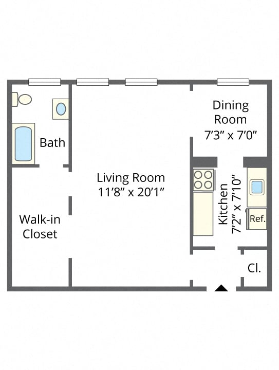 Floorplan - Madison Apartments