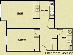 Floorplan - Cascade Court Apartments