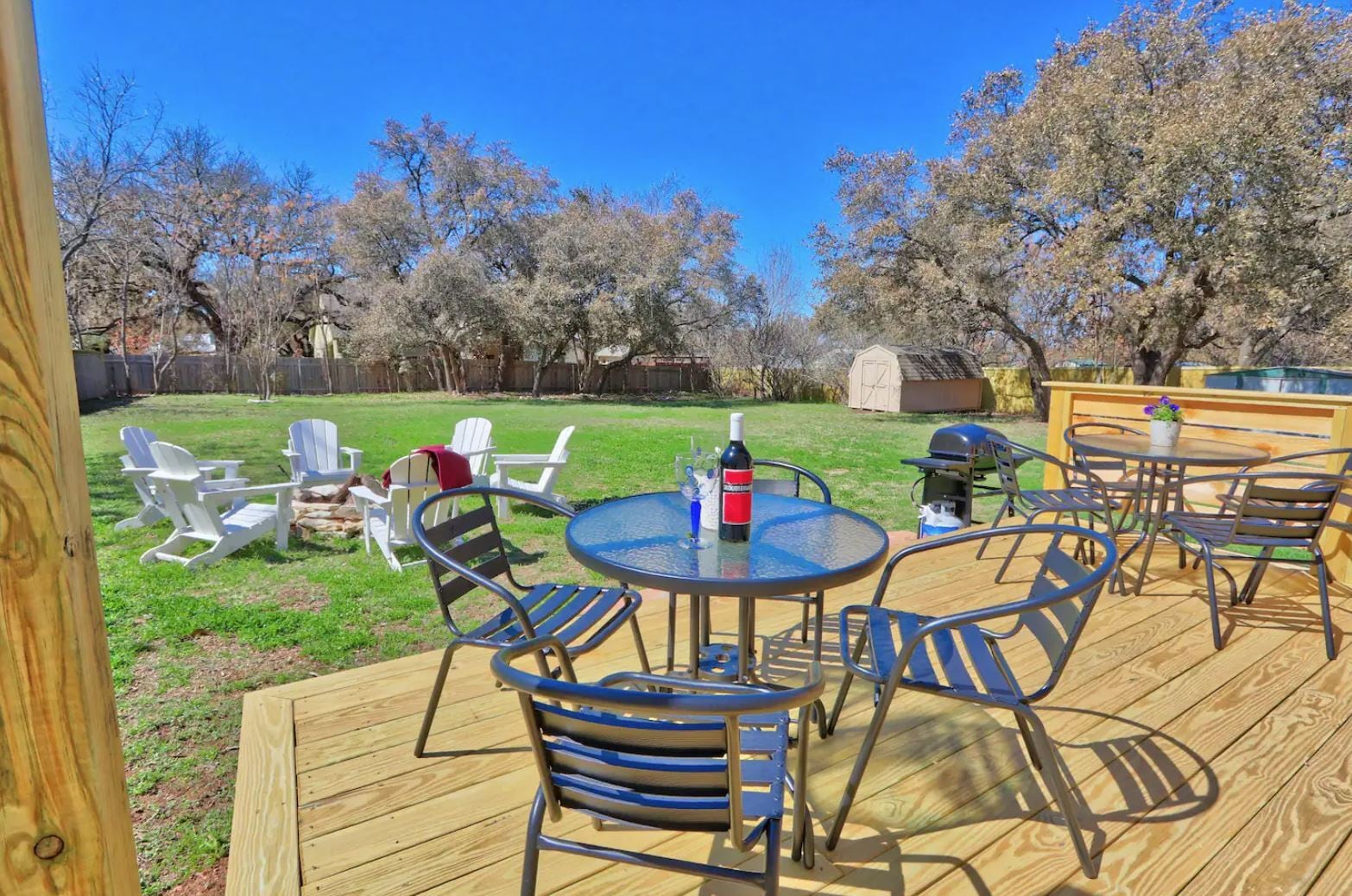Backyard and Storage Shed - 603 N Avenue N
