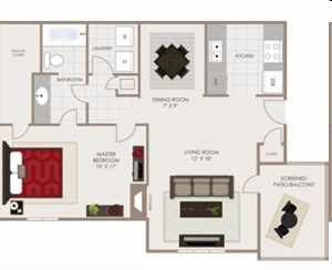 1BR/1BA - Pine Winds