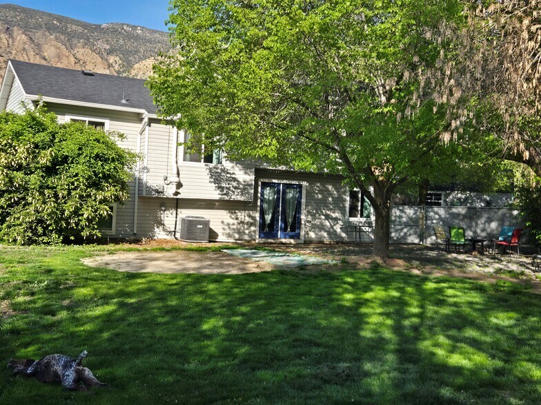 Backyard view of house - 315 W 750 N