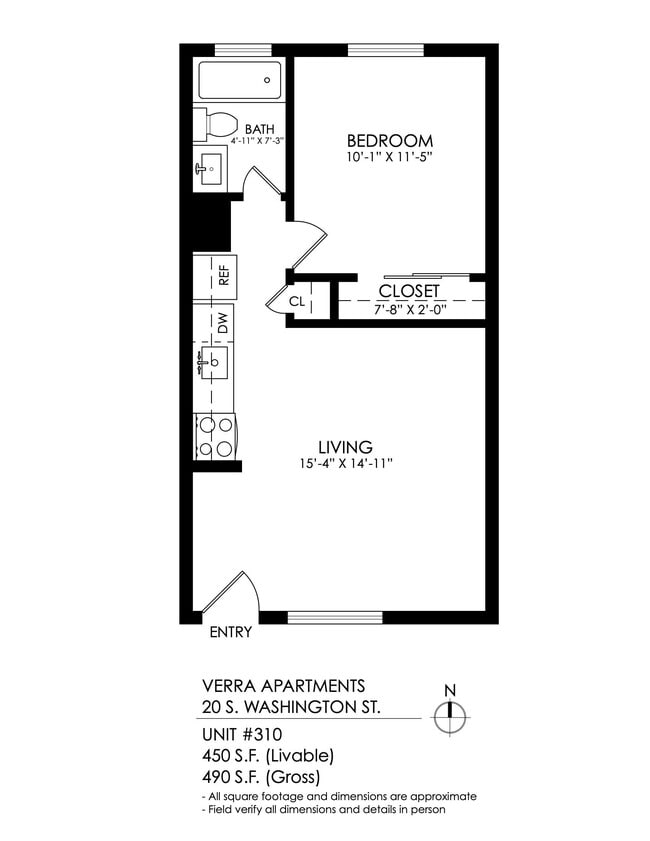 Floorplan - Verra Apartments