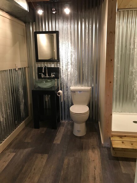 full bath #3 in basement - 9044 Rhode Island Ave