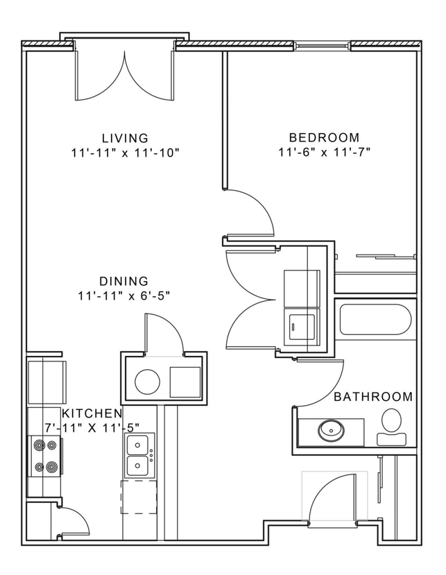 Floorplan - 1010 Central