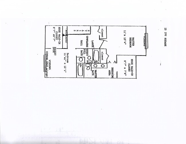 2nd Floor Bedrooms - 25 Ivy Sq NE
