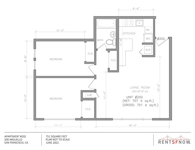 Floorplan - 200 Arguello