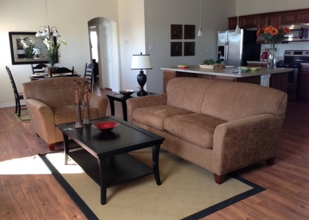 Living Room - Town Creek Townhomes