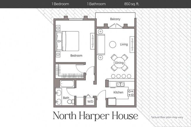 Floorplan - North Harper House