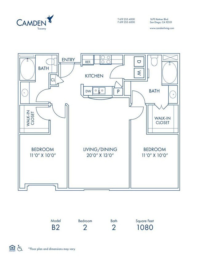 Floorplan - Camden Tuscany