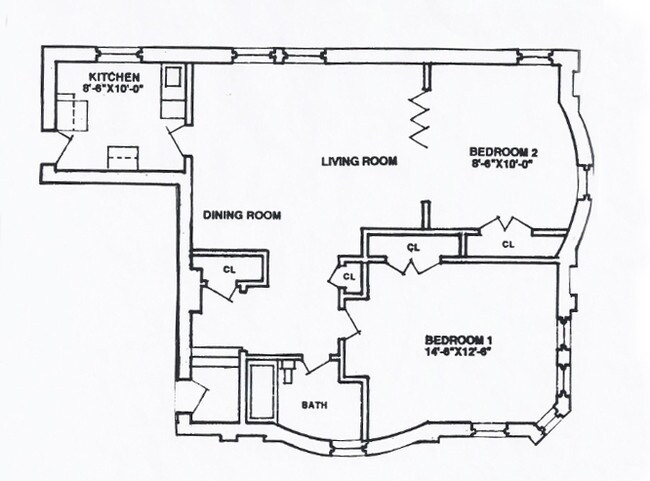 Floorplan - 822-24 Forest Ave.