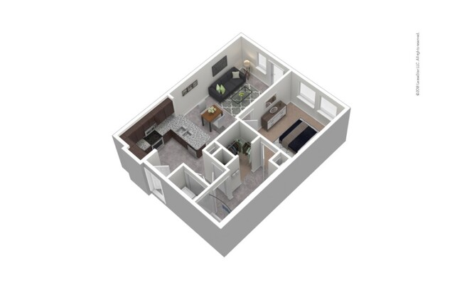 Floorplan - Cortland Oak Lawn