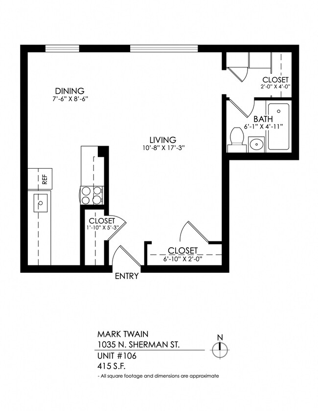 Floorplan - Mark Twain