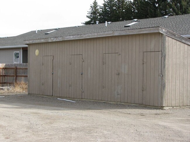 Outside storage unit for each apartment - 2826 Baker Dr