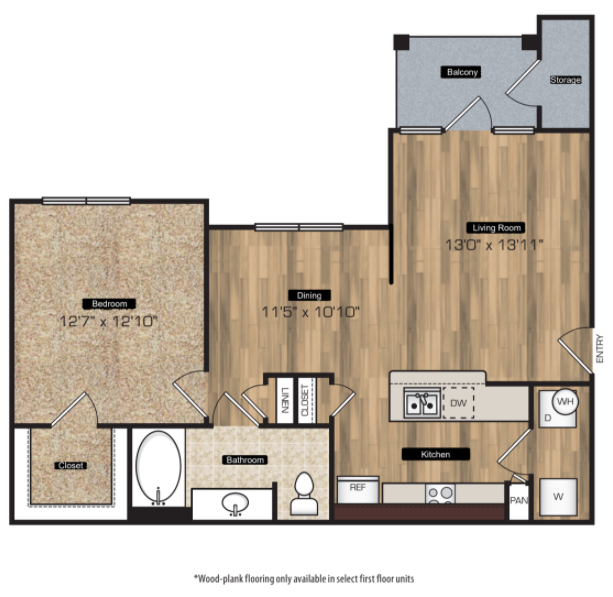 800 Sq Ft - Encore Landing Apartments